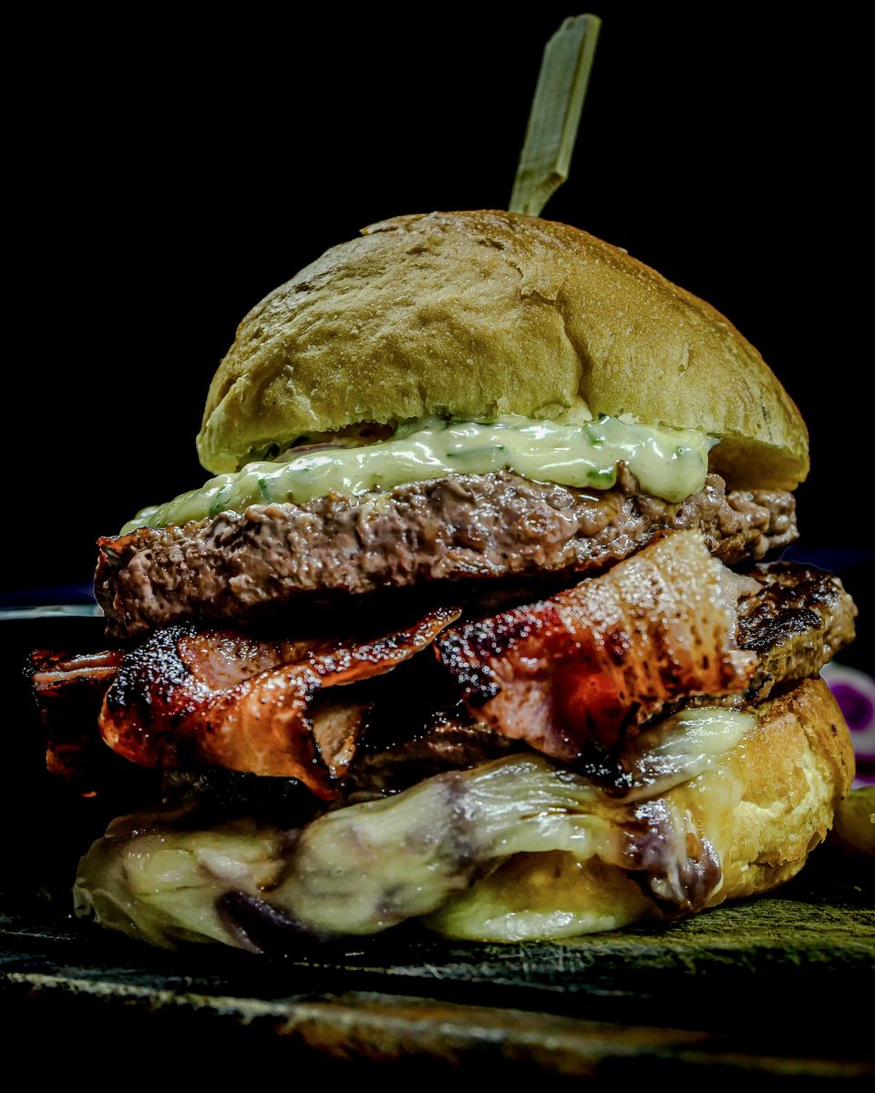 Photo culinaire burger artisanal